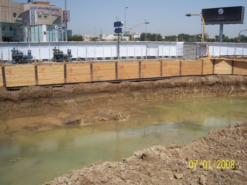 Bin Sulaiman excavation and timber shoring