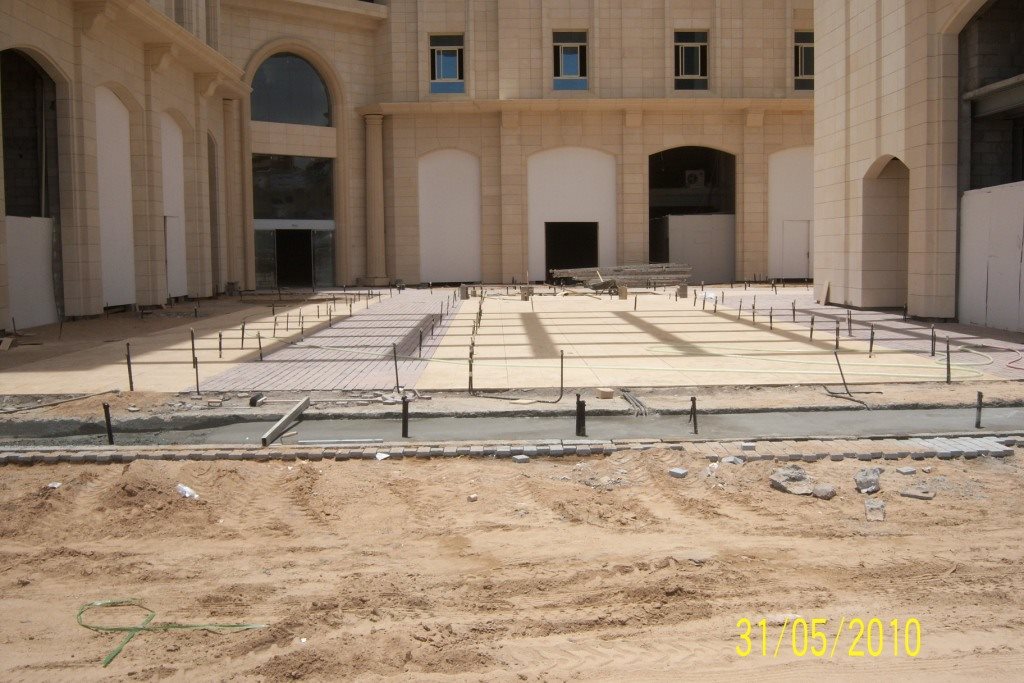 Bin Sulaiman completed stone-clad facade