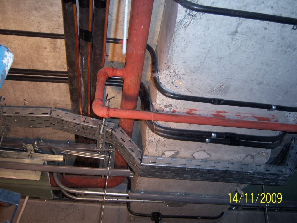 Bin Sulaiman MEP services distribution cable trays and ducts