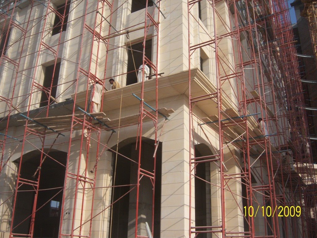 Bin Sulaiman facade limestone cladding