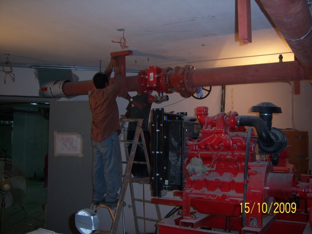 Bin Sulaiman fire pump room