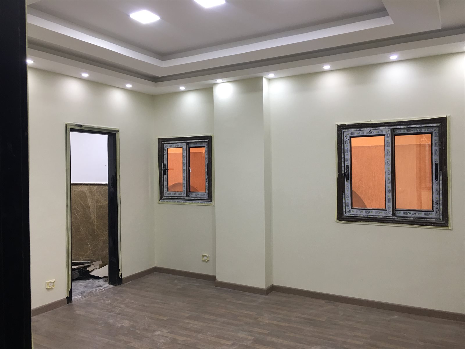 Castel office painting ceiling and flooring