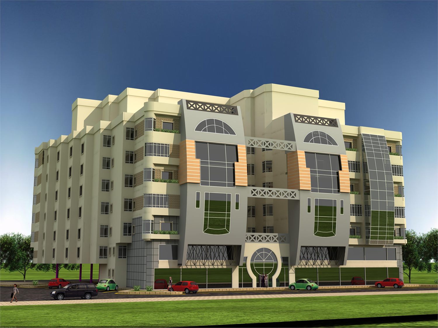 Al Rawy Plaza — design render