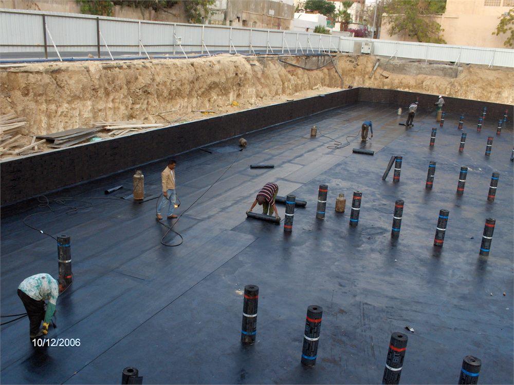 Al Rawy Plaza — waterproofing
