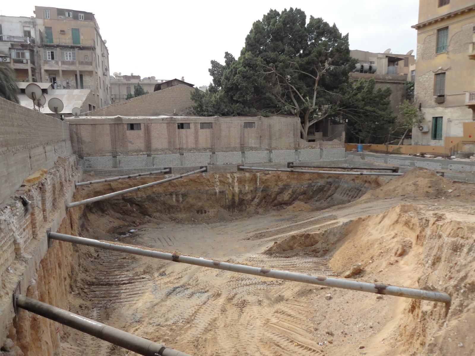 Sheriff Plaza — excavation & soil replacement