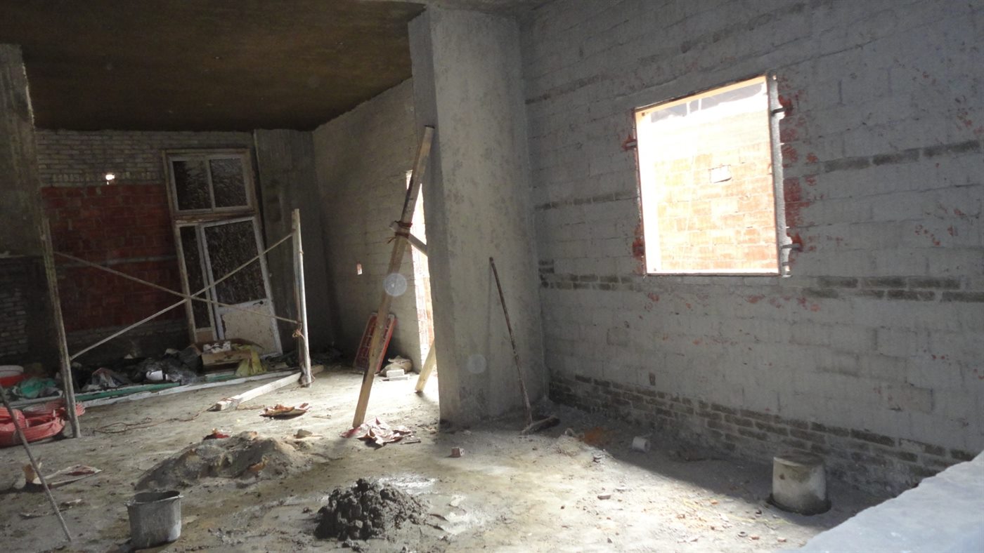 Sheriff Plaza masonry and internal plaster