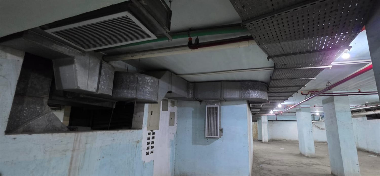 Sheriff Plaza HVAC ducts and distribution