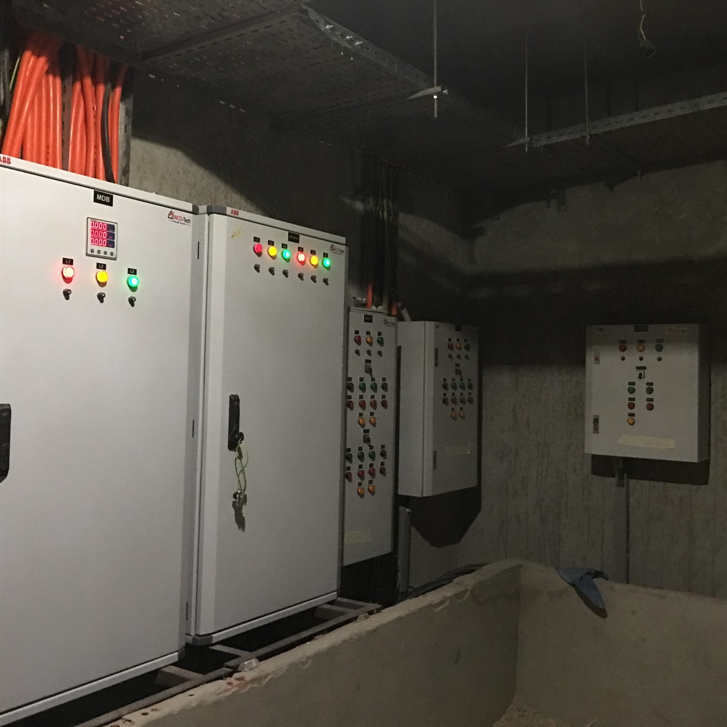 Sheriff Plaza electrical panels and control MDB ABB