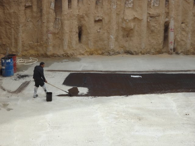 Sheriff Plaza plain concrete blinding layer