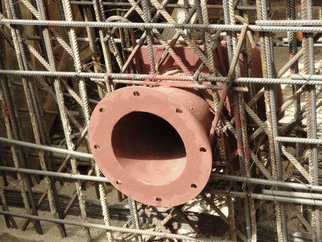Sheriff Plaza plumbing wall sleeve puddle flange