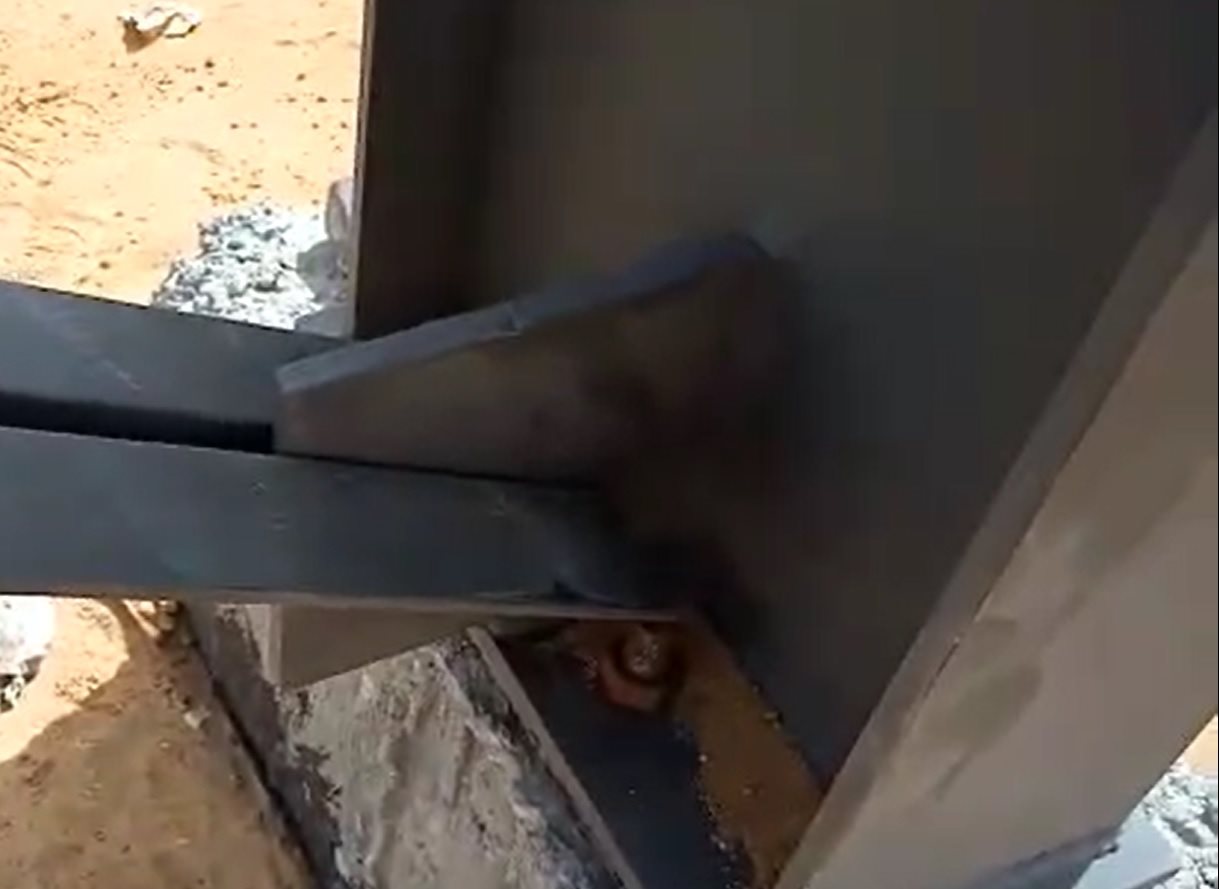 مصنع بدر — وصلة ملحومة